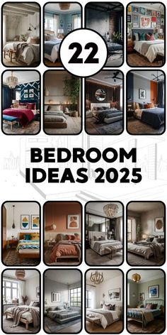 #girlsroom #bedroomideas #dormdecor #bohobedroom #bohochic #homedecortips Jeff Lewis Design Bedroom, Bedroom Aesthetic Ideas Inspiration, Bedspread Ideas Modern, Cozy Bedroom Decor Ideas Relaxing, Off Centre Bedroom Design, Bedroom Ideas Cozy Colors, Bed Trends 2024, Master Bedrooms 2025, Modern Master Bedrooms 2024 Trends