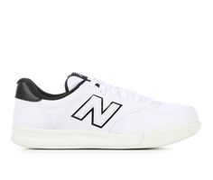 Ensure your young athlete stays comfortable and supported with the Boys' New Balance 300 Wide Sneakers. Designed with wider sizing to accommodate growing feet, these sneakers offer the perfect blend of style and functionality for active boys. Classic round toe, Lace-up closure for a secure fit, Cushioned footbed, Padded collar and fabric lining for added comfort, Textured outsole provides traction | Boys' New Balance 300 Wide Sneakers in White/Black Size 6 - Big Kid New Balance Lace-up Skate Shoes For Sports, New Balance Casual Sneakers With Athletic Fit, Sneakers With Branded Insole For Light Sports, Casual Slip-resistant Basketball Shoes For Light Sports, New Balance Casual Athletic Fit Sneakers, New Balance Casual Athletic Sneakers, Sporty White New Balance Skate Shoes, Fade-resistant Sneakers With Secure Fit For Light Sports, New Balance Lace-up Skate Shoes