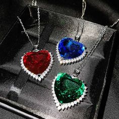 Description: Look great, feel wonderful and sophisticated, wearing this women's fashion elegant stylish luxury statement blue, red & green premium quality cubic zirconia necklace pendant jewelry. You will have lots of ways to enjoy this gorgeous, versatile and beautiful necklace jewelry with your variety of outfits. Awesome to wear with your casual outfits and for special events like weddings, engagement parties, birthday celebrations, banquet dinners, dates and more, and also an excellent choic Necklace Choker Gold, Heart Of The Sea, Banquet Wedding, Choker Gold, Crystal Heart Pendant, Mens Jewelry Necklace, Valentines Necklace, Fashion Elegant, Necklace Choker