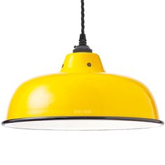 ENAMEL YELLOW NECK VENT SHADE - LAMPSHADES - DYKE & DEAN  - Homewares | Lighting | Modern Home Furnishings Arts And Crafts Kitchen, Studio Shed, Open Ceiling, 1950s House, Low Ceiling, Support Mural, Kitchen Colors, Lampshades, Light Shades