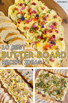 the 10 best butter board recipe ideas for breads, pizzas and other appetizers