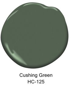 a green hue with the words cushing green hoc - 123