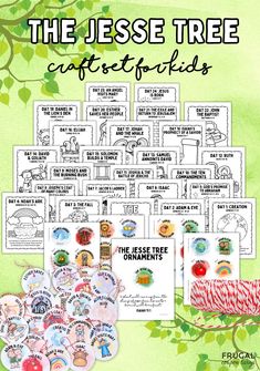 the jesus tree crafts and activities for kids to do with their children's artwork