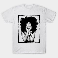 Erykah Badu - Vintage Grunge Retro Halftone Style -- Choose from our vast selection of Crewneck and V-Neck T-Shirts to match with your favorite design to make the perfect graphic T-Shirt. Pick your favorite: Classic, Boxy, Tri-Blend, V-Neck, or Premium. Customize your color! For men and women. Trendy Unisex Sublimation Print T-shirt, Trendy Sublimation Print T-shirt, Erykah Badu, Vintage Grunge, V Neck T Shirt, Graphic T Shirt, Shirt Designs, Graphic Tshirt, Tshirt Designs