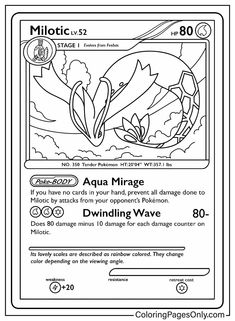 a card with an image of a bird in the sky and text that reads, aquatic mirage