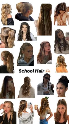 School Hair, Types Of Hair