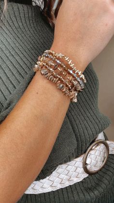 The Say So Stone Beaded Bracelet Stack is the perfect touch to complete your look! Set of elasticized bracelets with gold hardware. Stack Elastic Beaded Beaded Bracelet Stack, Everyday Chic, Chic Boutique, Bracelet Stack, Stone Beads, Beaded Bracelet, Gold Hardware, Jewelry Bracelets, Jewelry Accessories