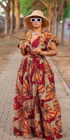 Latest Ankara Long Gown Styles, Ankara Long Gown Styles, Ankara Dress Styles, Ankara Gown, Ankara Gown Styles, African Fashion Traditional, African Fashion Ankara