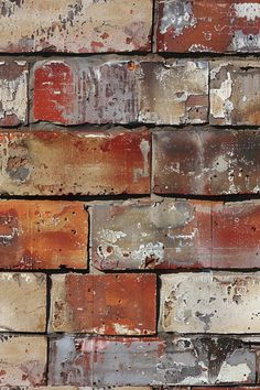 Lifelike Brick Wall Digital Paper Set - Perfect for adding depth and character to your designs. Brick Walls, Half Life, Brick House, Media Art, Mixed Media Art