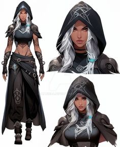 Hanzo Nijijourney Showcase (AI) Outfits Character Design, Female Character Concept, Female Character, Female Character Design, Dnd Characters