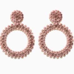 Fun And Bubbly Statement Earrings In Champagne Pink (Rose Gold) Crystals. Lightweight, Pierced. Measures Appr. 2.5" Long Boutique Packaging Includes Storage Bag New To Poshmark? Use Code Emmiesbling For $10 Off Your Purchase When You Open A New Account. Check Out My Other Listings If You Like Boho Hippie 60’s 70’s 80’s 90’s Y2k Retro Mcm Pin-Up Beach Western Pool Coachella Festival Southwestern Bohemian Vintage Ig Instagram Tik Tok Gypsy Spell Vici Nasty Gal, Misguided, House Of Cb, Quay, Windso Rose Gold Round Earrings For Party, Rose Gold Round Party Earrings, Feminine Round Earrings For Party, Rose-colored Earrings For Party, Rose Drop Earrings Jewelry For Party, Rose Gold Round Crystal Earrings For Party, Rose Drop Earrings For Party, Elegant Pink Hoop Earrings For Party, Boutique Packaging