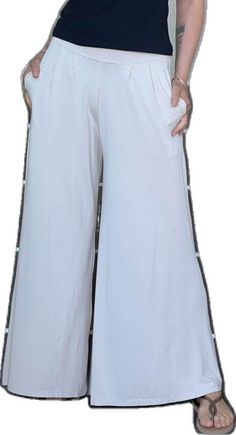 Elegant Wide-leg Harem Pants With Elastic Waistband, Luxury Wide-leg Rayon Bottoms, Luxury Bohemian Wide-leg Pants, Stretch Rayon Full-length Wide Leg Pants, Bohemian Silk Wide-leg Pants, Womens Palazzo Pants, Palazzo Pants, Draped Fabric, Wide Leg