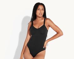 The Every Bodysuit    – Knix Second-skin Shapewear Bodysuit For Loungewear, Chic Stretch Shapewear With Lined Body, Shaping Summer Bodysuit Bra Friendly, Shaping Bodysuit With Bra Friendly For Summer, High Stretch Bodysuit With Built-in Bra And Full Coverage, Seamless Shapewear Bodysuit For Loungewear, Summer Shaping Bodysuit, Bra Friendly, Second-skin Shapewear Bodysuit Bra Friendly, Chic Shaping Seamless Shapewear