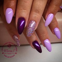 Polish Colors 2023, Nails Polish Colors, Ongles Rose Pastel, Make Nail Art, 2023 Spring Nails, Nail Art Designs 2023, 2023 Nail, Colors 2023, Lilac Nails