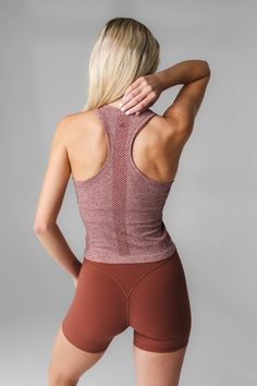 Our Energy Tank is designed for high performance activities as well as for on the go. This seamless tank is fitted yet flexible and hits at the top of the waistband. Energy Tank, Our Energy, Tank Design, High Performance, The Go, The Top, Tank Top, Energy