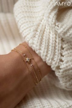 Star Bracelets, Celestial Bracelet, Star Charm Bracelet, Italian Chain, Dainty Gold Bracelet, Pretty Jewelry Necklaces, Minimalist Accessories, Belt Jewelry