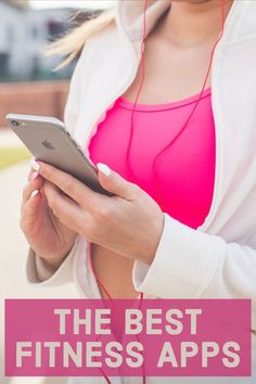 a woman wearing headphones and looking at her tablet with the text tips for healthy summer nails