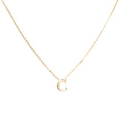 Simple, classic, gold. Everyone needs an initial necklace! This classic style pairs well with just about anything. Wear it by itself or layer it with other styles to really elevate & personalize your look. Made with 925 recycled sterling silver and plated with fine 14k gold for a brilliant shine and luxurious feel. We finish all of our sterling silver jewelry with a specialized coating to help prevent tarnishing and add longevity to your favorite piece. Our chains measure 16" with a 3" extender Classic Everyday Initials Necklace, Classic Everyday Necklaces With Initials, Classic Yellow Gold Initial Necklace, Tarnish Resistant, Classic Yellow Gold Initial Necklace Tarnish Resistant, Classic Sterling Silver Initial Necklace With Delicate Chain, Classic Initial Pendant Necklace Tarnish Resistant, Classic Initial Necklace With Delicate Chain, Classic Tarnish Resistant Initial Pendant Necklace, Classic Tarnish Resistant Initial Necklace