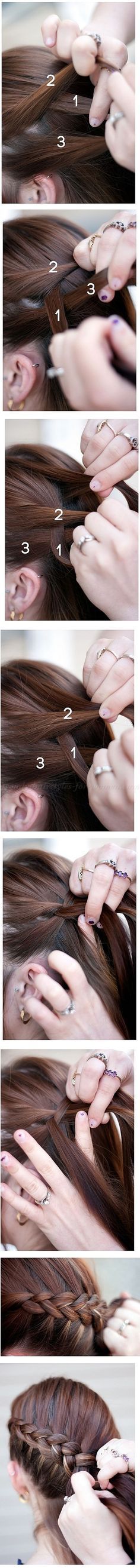 Step-by-Step: Hunger Games - Katniss Everdeen Hair Braid Katniss Everdeen Hair, Sanggul Cepol, Katniss Everdeen, Hair Dos, Hair Designs, Hair Day, Pretty Hairstyles, Hair Hacks, Hair Goals