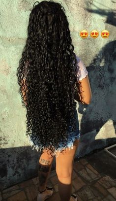 Long Curly Black Hair, 3b Curly Hair, 3a Hair, 3b Hair, Girl Hair Colors, Curly Hair Styles Easy