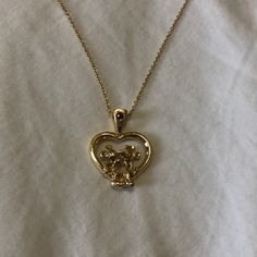 Minnie & Mickey Mouse Heart Necklace In Gold With July Birthstone Never Worn Feel Free To Make An Offer, Everything Needs To Go Larger Discounts On Bundles!! Mha Dr, Disney Necklace, Disney Jewelry, July Birthstone, Girly Jewelry, Christmas 2024, Stylish Jewelry, Pretty Jewellery