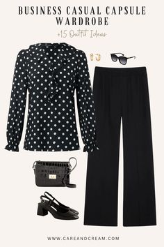 30+ Business Casual Capsule Wardrobe Essentials + Outfit Ideas Black White Gray Capsule Wardrobe, Gray Capsule Wardrobe