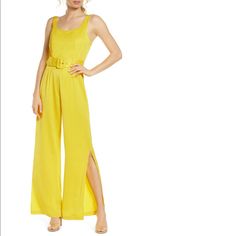 Yellow Jumpsuit Purchased From Nordstrom. New With Tags; Never Been Worn. Perfect For Resort Wear, Spring Break, Summer Vacation, And Bridal Events. Elegant Fitted Yellow Jumpsuit, Elegant Yellow Fitted Jumpsuits And Rompers, Elegant Fitted Yellow Jumpsuits And Rompers, Chic Yellow Jumpsuit For Party, Chic Yellow Jumpsuits And Rompers For Party, Fitted Gold Jumpsuits And Rompers For Summer, Sleeveless Gold Jumpsuits And Rompers For Summer, Gold Fitted Jumpsuits And Rompers For Summer, Gold Jumpsuits And Rompers For Spring