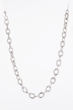 *Bold chain necklace silver *Nickel free Chain Necklace Silver, Chunky Chain Necklace, Chunky Chain Necklaces, Jewellery Marketing, Necklace Chain Lengths, Free Product, Don't Settle, Denim Accessories, Crown Jewels