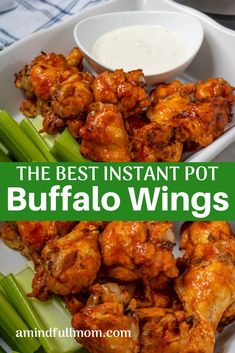 the best instant pot buffalo wings recipe