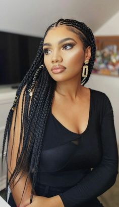 Butterfly Hairstyle, Cornrows Braids, Goddess Braids, French Braid, Braids For Black Hair, Protective Styles, Locs, Black Hair, Braided Hairstyles