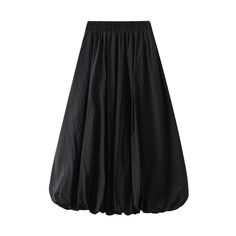 Elevate your wardrobe with our High-Waisted Slimming A-Line Skirt and experience timeless elegance with a modern twist. With its flattering silhouette, versatile design, and sweet style aesthetic, this skirt is sure to become a staple piece in your collection. Embrace your femininity and make a statement wherever you go with this must-have wardrobe essential. Fabric name: polyester Skirt type: lantern skirt Main fabric composition: polyester (polyester fiber) size: one size Main fabric ingredient content: 95% and above Style type: fresh and sweet Skirt length: mid-length skirt Skirt Category: Skirt Style: sweet style Lantern Dress, Midi Skirts Style, Gonna In Tulle, Skirt Streetwear, Nature Dress, Party Rock, Bubble Skirt, Elegant Skirt, Long Skirts