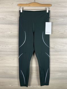 Lululemon Base Pace HR Reflective Tight 25" Size 8 Smoked Spruce SKSR 53185 121522C3 Condition is New With Tags. Shipped with USPS. Will combine shipping on multiple purchases and refund any shipping overage. Free Mind, Orders Shipped, Active Wear Pants, Running Tights, Shipping Orders, Brands Outlet, Not Available, Active Wear, Outfit Inspirations