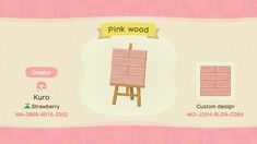 the pink heart is on display in this animal crossing game screener's screenshot