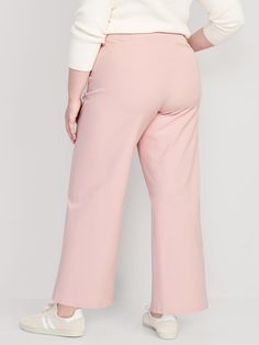 The Pull-On Pixie pants you love, now in a more fabulous fit & fabric ✨ Elasticized high-rise waistband.  Diagonal on-seam pockets at front; decorative welt faux-pockets at back.  Darted at front and back.  Soft-brushed cotton/rayon-blend twill, wi Spring Office Bottoms With Side Pockets, Office Bottoms With Side Pockets For Spring, Fitted Maternity Pants, Pink Workwear Bottoms With Side Pockets, Pink Bottoms With Side Pockets For Work, Casual Office Bottoms With Pull-on Style, Maternity Straight Leg Bottoms, Office Bottoms With Elastic Waistband, Casual Maternity Stretch Pants