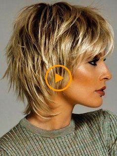 Mullet Pixie, Pixie Mullet, Hairstyles For Ladies, Short Shag Haircuts, Shaggy Short Hair, Short Shag Hairstyles, Short Shag, Haircut Short