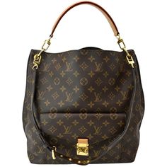 Louis Vuitton Metis Hobo Monogram Canvas Hobo Bag Size: 12 X 6 X 14 Canvas Hobo Bag, Louis Vuitton Metis, Shoulder Bag Brown, Canvas Shoulder Bag, Louis Vuitton Bags, Monogram Canvas, Hobo Bag, Brown Color, Louis Vuitton Bag