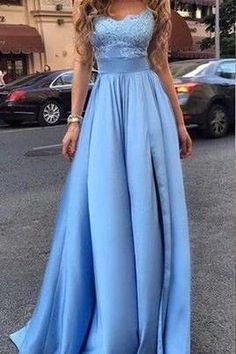 /collections/special-occasion-dresses Light Blue Prom, Light Blue Prom Dress, Sweetheart Top, Blue Prom Dress, Floor Length Prom Dresses, Prom Dresses Sleeveless, Blue Evening Dresses, Lace Evening Dresses, Applique Dress