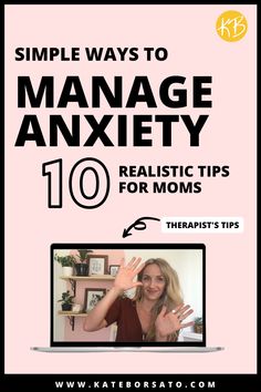 Simple ways to manage anxiety at your fingertips! Watch this quick and to-the-point video walking you through the most effective ways to manage anxiety, overwhelm, and stress that are actually realistic for moms.  #maternalmentalhealth #selfcareformoms #manageanxiety #howtoovercomeanxiety #anxietytips Tips For Moms, Managing Emotions, How To Better Yourself, Postpartum, Simple Way, How To Stay Healthy