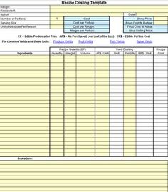 an invoice form that is intended to be used as a spreadsheet