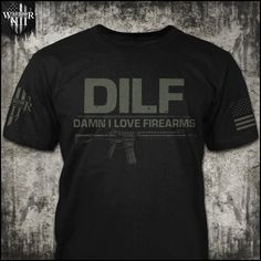 Express your passion with the 'Damn I Love Firearms' shirt from Warrior 12. This shirt isn't just apparel; it's a bold statement of your love for firearms and your commitment to the Second Amendment. The 'Damn I Love Firearms' shirt proudly showcases your enthusiasm for the right to bear arms. Crafted from high-quality materials, the 'Damn I Love Firearms' shirt ensures both comfort and durability for everyday wear. Whether you're at the range, attending a rally, or simply enjoying your day, thi Biker Vest, Jordan Shirts, Patriotic Outfit, Polo Long Sleeve, Long Sleeve Outerwear, American Pride, T Shirt Ideas, Mens T Shirts, Clothing Company