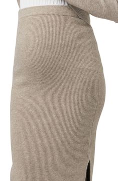 This rib-stitch maternity skirt is simple yet sophisticated, making it perfect for every phase of pregnancy. Unlined 50% acrylic, 40% nylon, 5% wool, 5% elastane Hand wash, dry flat Imported Pregnancy Clothes, Clothes Wishlist, Rib Stitch, Maternity Skirt, Maternity Clothes, Pencil Skirt, Hand Wash, Nordstrom, Size Medium