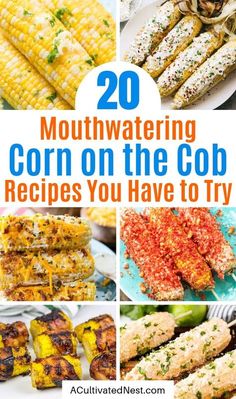 20 mouthwatering corn on the cob recipes you have to try