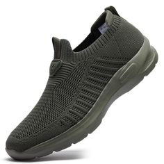 PRICES MAY VARY. The latest in mesh technology features an elastic design that intertwines with the knitted upper, helping your foot feel secure as you run. Memory foam insole.Comfortable and soft,the feeling of walking on the cloud and don't feel sore feet as you all day. Low-top design and easy pull on and take off.Padded collar and tongue fit the ankle better and prevent wear. This shoes have lightweight foam under foot.Foam full length cushioned comfort and athletic-inspired lightweight shoc Travel Exercise, Gym Sneakers, Exercise Gym, Casual Running Shoes, Travel Workout, Top Design, Man Running, Shoes Casual, Running Sneakers