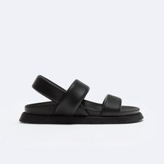 **Men's Zara Sandals For Sale New Without Tags!** Elevate Your Casual Wardrobe With These Sleek, Modern **Zara Men's Sandals** In A Versatile Black Colorway. These Sandals Combine Minimalist Style With Ultimate Comfort, Featuring Padded Straps And A Cushioned Sole That Offer All-Day Support. Perfect For Any Relaxed Outing, These Sandals Blend Well With Casual Summer Outfits Or Laid-Back Loungewear. **Key Features:** - **Condition**: Brand New Without Tags. - **Design**: Double Padded Straps For Zara Open Toe Slingback Sandals For Summer, Zara Black Sandals For Vacation, Zara Black Sandals For Summer, Zara Sandals With Removable Insole For Beach, Zara Leather Slingback Sandals For Summer, Tags Design, Zara Sandals, Trendy Sandals, Men's Sandals