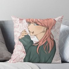 Super soft and durable 100% spun polyester Throw pillow with double-sided print. Cover and filled options. Haruchiyo sanzu Anime Men, Anime Stuff, Tokyo Revengers, Pillow Sale, Throw Pillow, Double Sided, Tokyo, Throw Pillows, Pillows