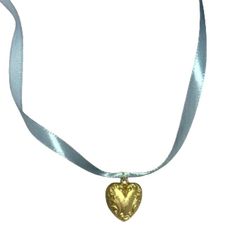 Coquette heart ribbon necklace❤️❤️❤️ Ties in the back and can be adjusted for length. Vintage Ribbon Necklace For Gift, Vintage Heart-shaped Necklace With Charms, Vintage Heart-shaped Charm Necklace, Coquette Heart Necklace, Coquette Heart, Antique Heart-shaped Necklace With Vintage Charm, Coquette Ribbon, Heart Ribbon, Ribbon Necklace