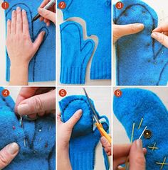 step by step instructions on how to sew a sweater