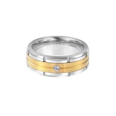 This stylish EDFORCE Men's Spinner CZ Ring is the best complimentary accessory for any occasion. Constructed of surgical stainless steel and highlighting a brilliant cubic zirconia stone, this ring is suitable to wear for any occasion. With its lead-and nickel-free stainless steel construction, this ring is 100% hypoallergenic and safe on the skin. Size: 0.3"inches Length x 0.3"inches Width x 0.1" inches Height Product Care : Remove before swimming or bathing and try to avoid contact with body lotions, oils, and liquids. Material : 100% Stainless Steel, CZ Ring With Stone, Body Lotions, Bootie Sandals, Sneaker Slippers, Straw Bags, Baby Boy Shoes, Cz Ring, Boots And Sneakers, Small Accessories