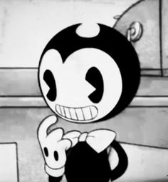 an animated image of a cartoon character with big eyes