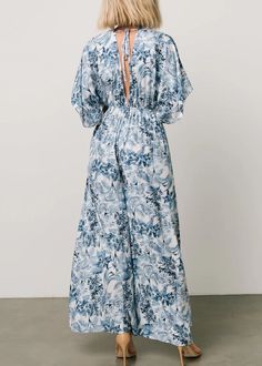 Indulge in effortless style this summer with our Bohemian Blue Print Jumpsuit. Crafted from premium cotton, this jumpsuit features a stunning blue print, lace up detailing, and convenient pockets. Perfect for warm weather, it's a must-have addition to your wardrobe for a sophisticated and exclusive look. Fabric: Cotton BlendedSize & Fit:Fit: This garment fits true to size.Length: Size L measures 50.7"from shoulder to hemBust: Great for any cup size. Waist: Loose Fit. Comfortable room throughout midsection.Hip: Loose Fit - room for hips.Hand Wash Cold. Fur Sliders, Boho Summer Outfits, Print Jumpsuit, Cotton Jumpsuit, Jumpsuit Summer, Comfortable Room, Printed Jumpsuit, Dress Jewelry, Cup Size